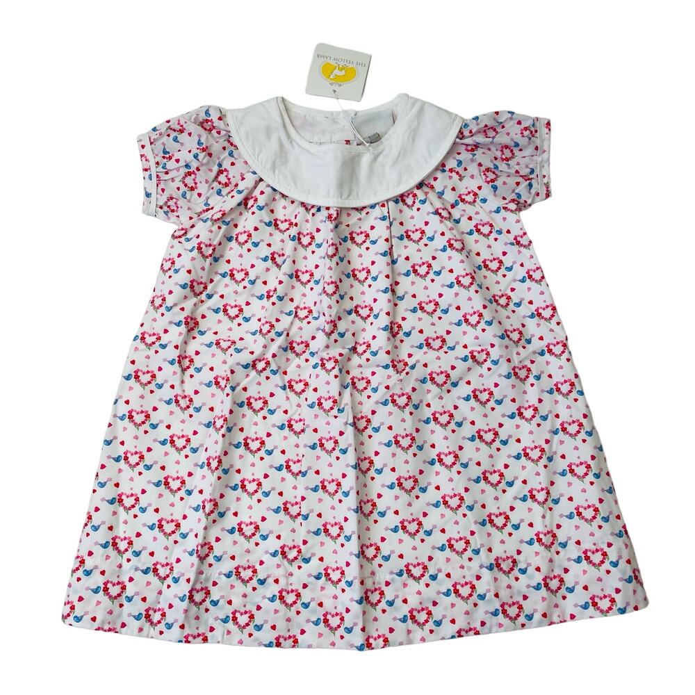 NWT The Yellow Lamb Size 3T Lovey Charlotte Dress